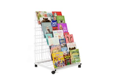 Product: Double-Sided Portable Book-Display Stand - Furniture & Equipment - School Essentials