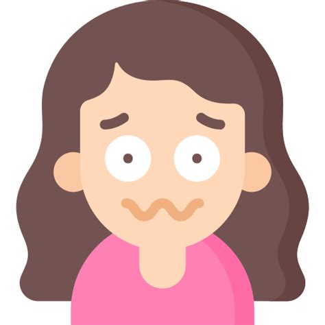 Scared Girl Clipart Face