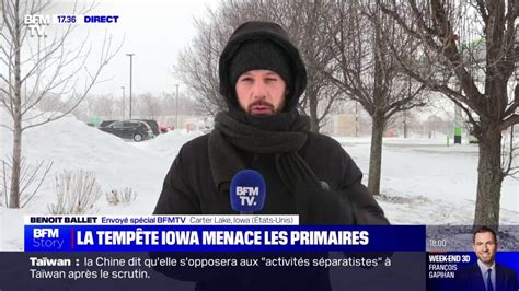 Tats Unis Une Temp Te De Neige Touche L Iowa Trois Jours Du Premier