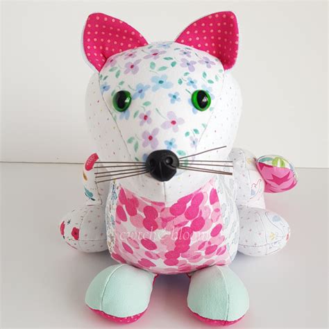 Cat Kitten Sewing Pattern Soft Toy Sewing Pattern Printed Pattern Inc