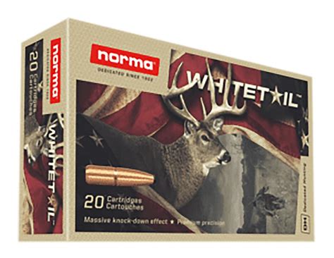 Norma Ammunition Dedicated Hunting Whitetail Win Gr