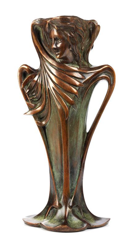 Jugendstil Vase Hampel Kunstauktionen