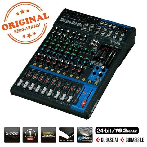 Jual Mixer Audio Yamaha MG12 XU Original Garansi Resmi Di Lapak Mario