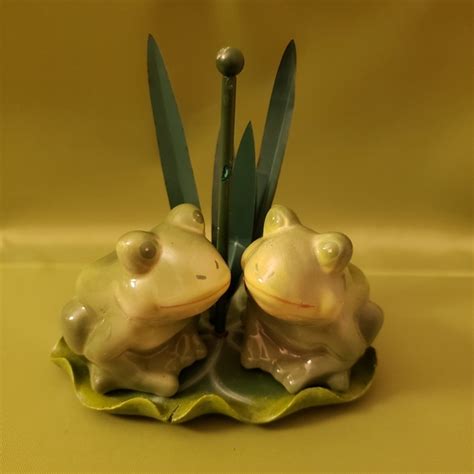 Dining Vintage Frog Salt Pepper Shakers Poshmark