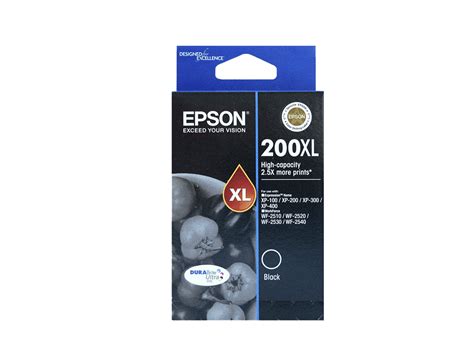 Genuine Epson 200 XL Black GotInk