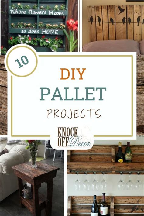 10 Pallet Wood Projects - KnockOffDecor.com