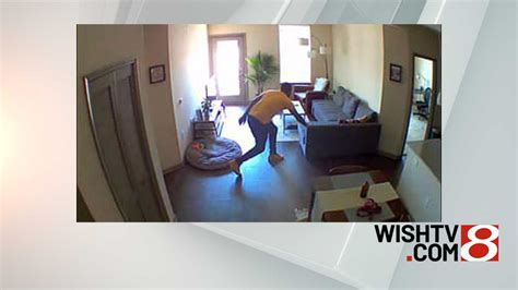 Suspect Caught On Camera During Apartment Burglary Indianapolis News