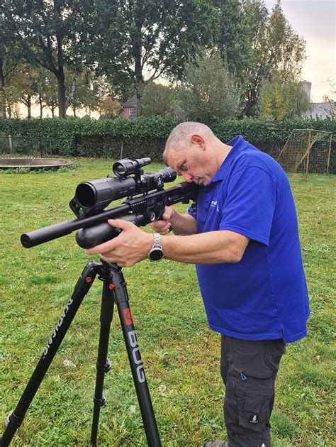 Professionele Rattenbestrijding Met Luchtbuks Van Acht