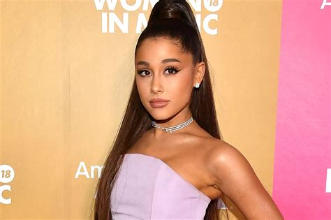 Ariana Grande Shows Before And After Pictures While Promoting Her Rem