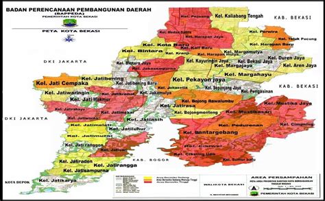 20+ Bekasi Indonesia Map