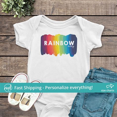 Rainbow Baby Announcement Rainbow Baby Shower Gift Rainbow - Etsy