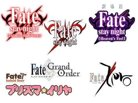 The Fate Franchise At A Glance Anime