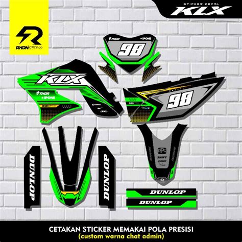 Jual Decal Klx S Decal Kawasaki Old Sticker Decal Klx Old