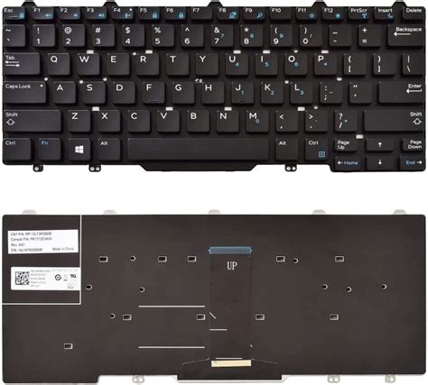 Dell Latitude Keyboard Us No Backlit Keyboard