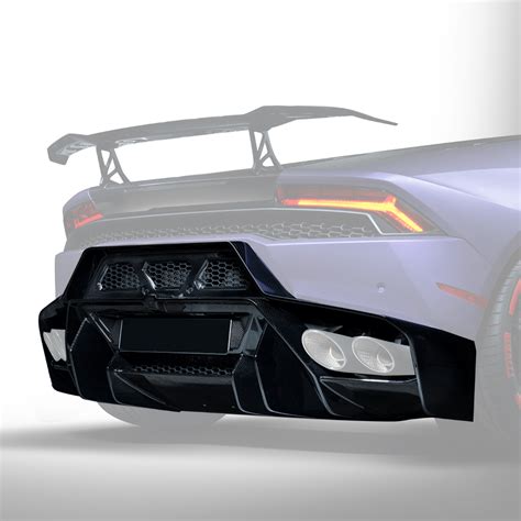 Vorsteiner - Lamborghini Huracan Novara Edizione Aero Rear Bumper w/ R