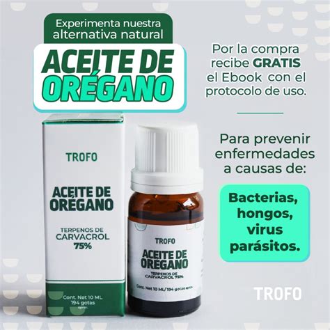 Aceite De Oregano Con Carvacrol En Colombia