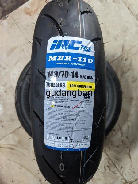 Jual Irc Tipe Mbr Ban Luar Motor Aerox Xmax Soft Compound