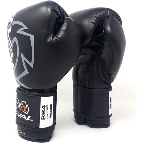 Боксерские перчатки Rival RB4 Черные купить в интернет-магазине MMAWear