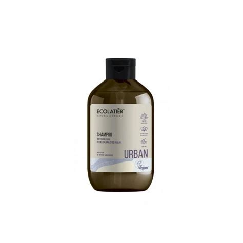 Ecolatier Urban Argan Damaged Hair Repairing Shampoo 600ml | PromoFarma