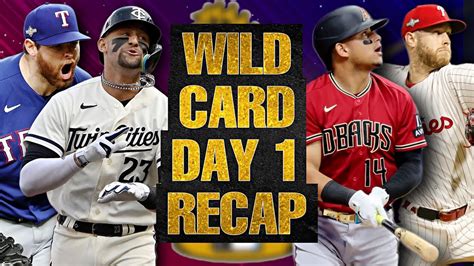 Mlb Wild Card Playoffs Twins Finally Win Phillies Win Behind Wheeler