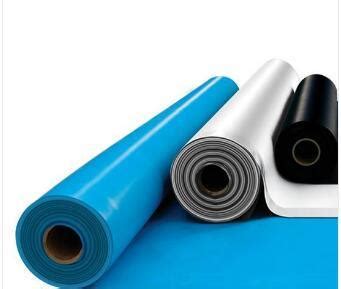 Reinforced Pvc Waterproof Materials For Exposed Roofing Pvc