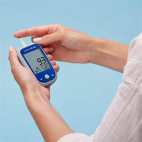 Medline Evencare G Blood Glucose Monitoring Meter Self Testing