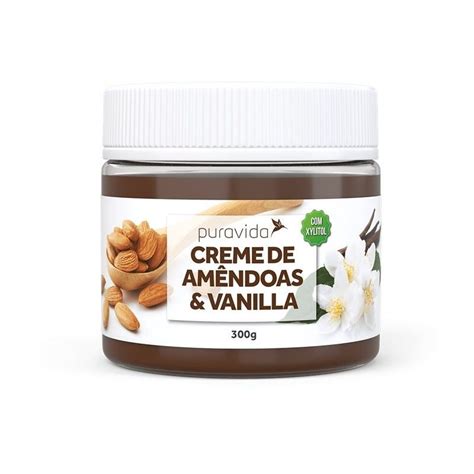 Creme De Am Ndoas E Vanilla Puravida G Enblu Loja De Produtos