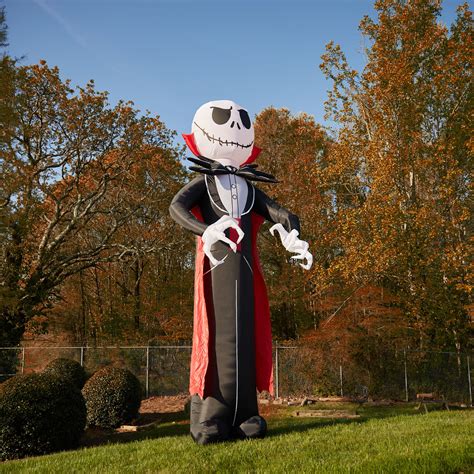 Jack Skellington Inflatable Lawn Decoration | Shelly Lighting