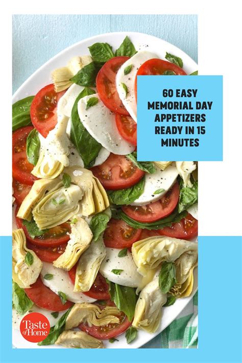 60 Last Minute Memorial Day Appetizers Appetizer Recipes Appetizers