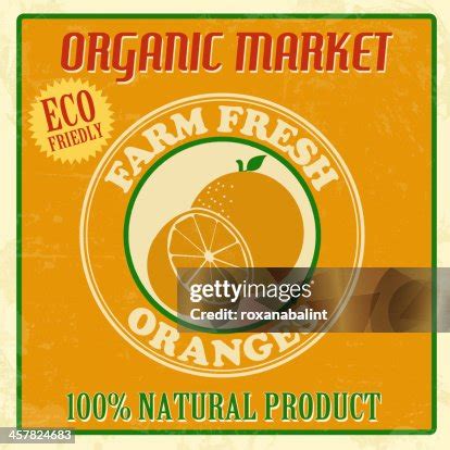 Vintage Oranges Poster High-Res Vector Graphic - Getty Images