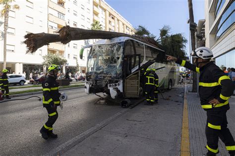 Las Im Genes Del Accidente Mortal De Un Autob S En C Diz