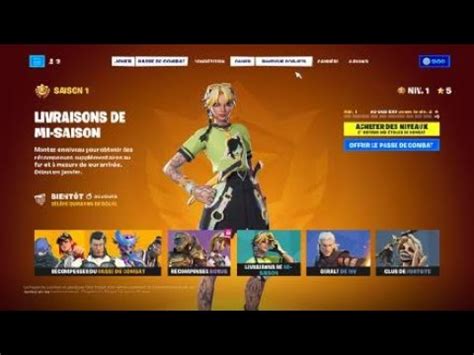 J Achete Le Pass De Combat De La Saison Du Chapitre De Fortnite