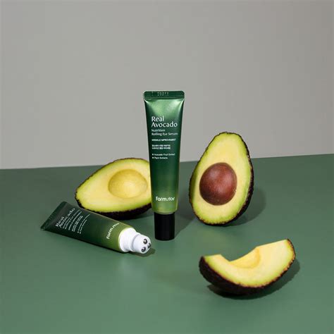 Купить FarmStay Сыворотка-роллер для век с авокадо Real avocado ...
