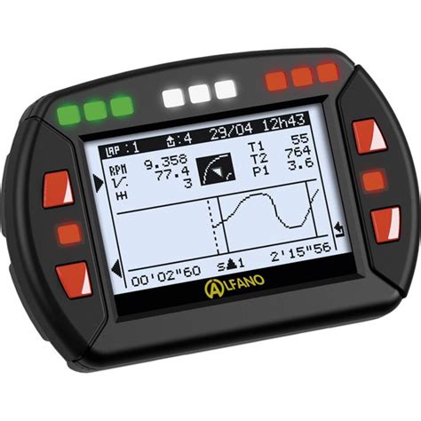 Kj Pe Alfano Adm Bluetooth Gps Karting Laptimer Ttj No