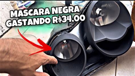 COMO FAZER MASCARA NEGRA NO FAROL EM CASA YouTube