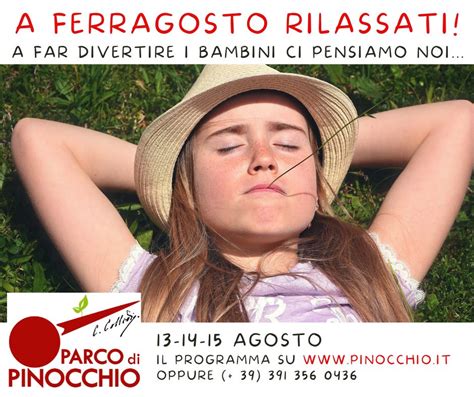 Programma Weekend Di Ferragosto Pinocchio