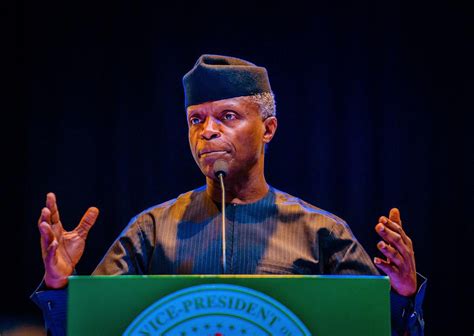 Elite Can Make Great Difference In Nigeria Osinbajo Vanguard News