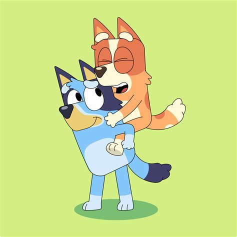 Bluey And Bingo Fanart R Bluey Cr