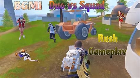 Duo Vs Squad Rush Gameplay In Bgmi We Reached Ace Master Tier