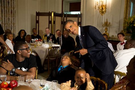 President Barack Obama's Best Pictures With Kids | POPSUGAR Celebrity