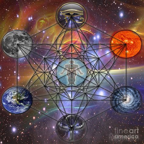 Metatron Digital Art by Mynzah Osiris