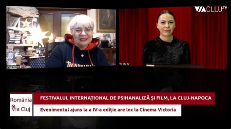 Irina Margareta Nistor despre Festivalul de Psihanaliză si Film