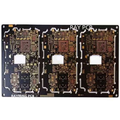 RAYMING Panasonic MEGTRON8 10 Layer Anylayer HDI Communication PCB