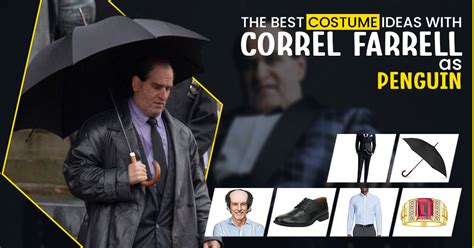 Best Colin Farrell Penguin Costume Ideas for Halloween Party