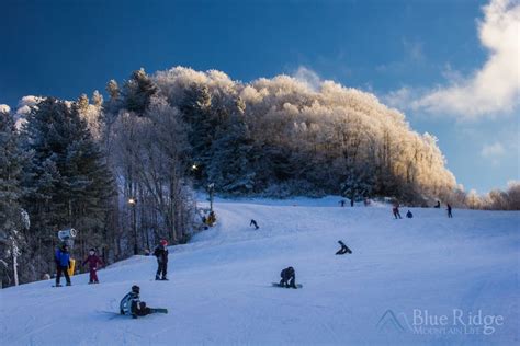 Skiing in the Blue Ridge Mountains