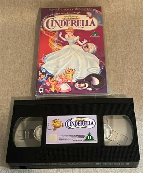 Walt Disney Classics Cinderella Vhs Video Tape Picclick Uk