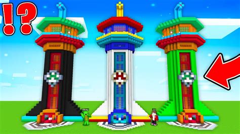 Jj And Mikey Found New Paw Patrol Tower Cursed Or Rainbow In