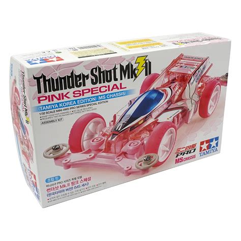 Tamiya 田宮 1 32 Mini 4WD Thunder Shot Mk II Pink Special Tamiya Korea