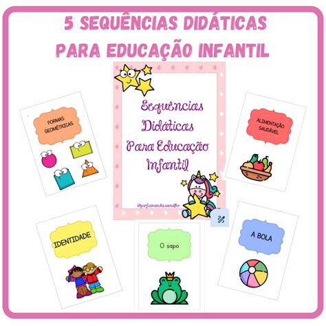 Sequências Didáticas para a Educação Infantil Prof Amanda ramalho