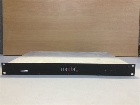 Biamp Nexia VC Video Conferencing DSP No Cables Powers On Sold As Isa